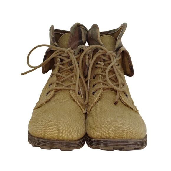 Rock & Candy by Zigi Womens Pre-owned Green Camo Embellished Booties - sz. 8 - Picture 2 of 5